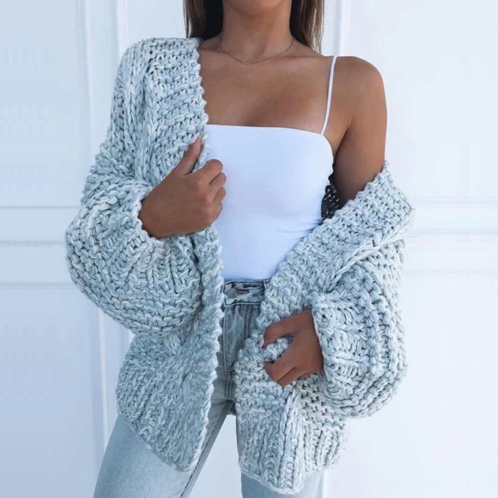 Women's Cozy Knit Cardigan | Soft Button-Up Sweater | Steven & Levon