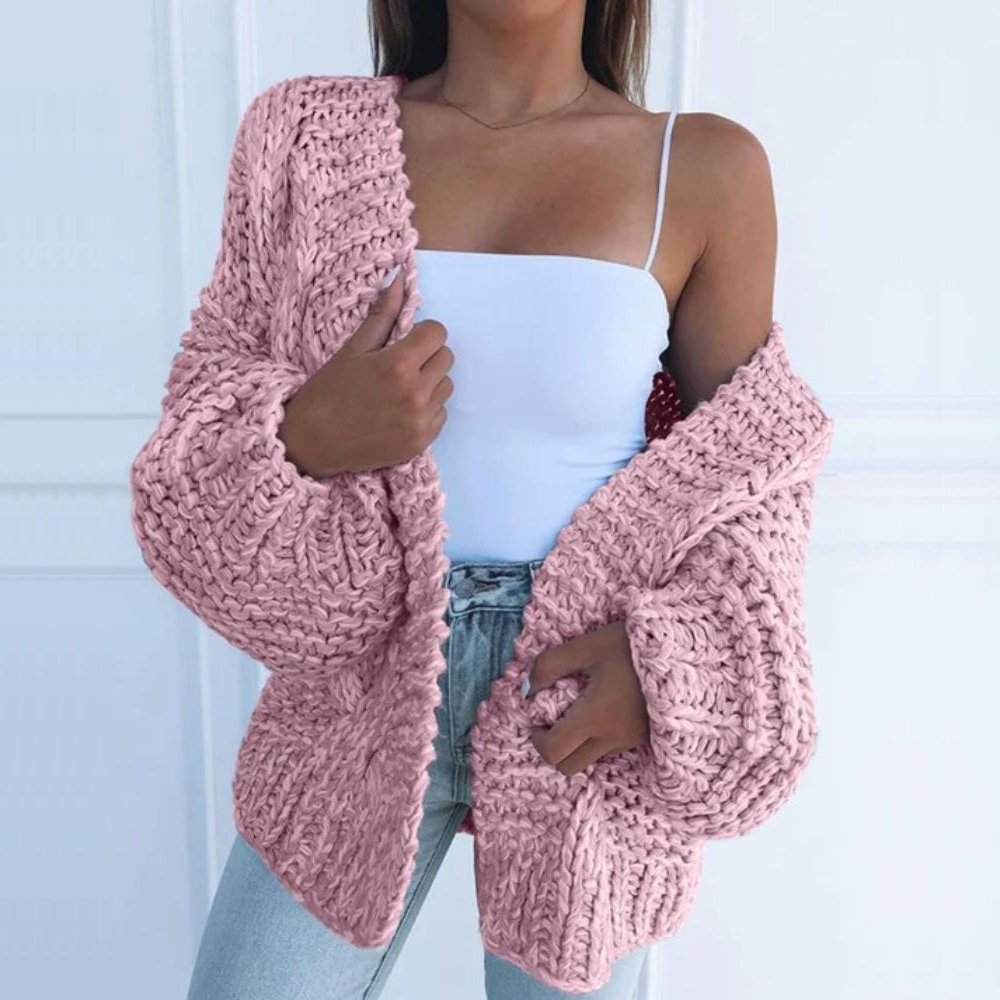 Women's Cozy Knit Cardigan | Soft Button-Up Sweater | Steven & Levon
