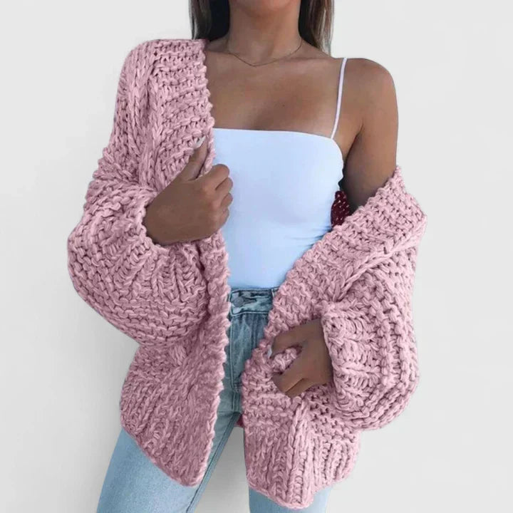 Women's Cozy Knit Cardigan | Soft Button-Up Sweater | Steven & Levon