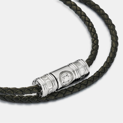 Black Leather Wrap Bracelet | Men | Leather | Double Wrap Bracelet | Steven & Levon