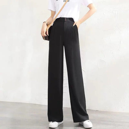 Linen Wide Leg Trousers | Women | High Waisted | Lightweight Breathable Pants | Steven & Levon