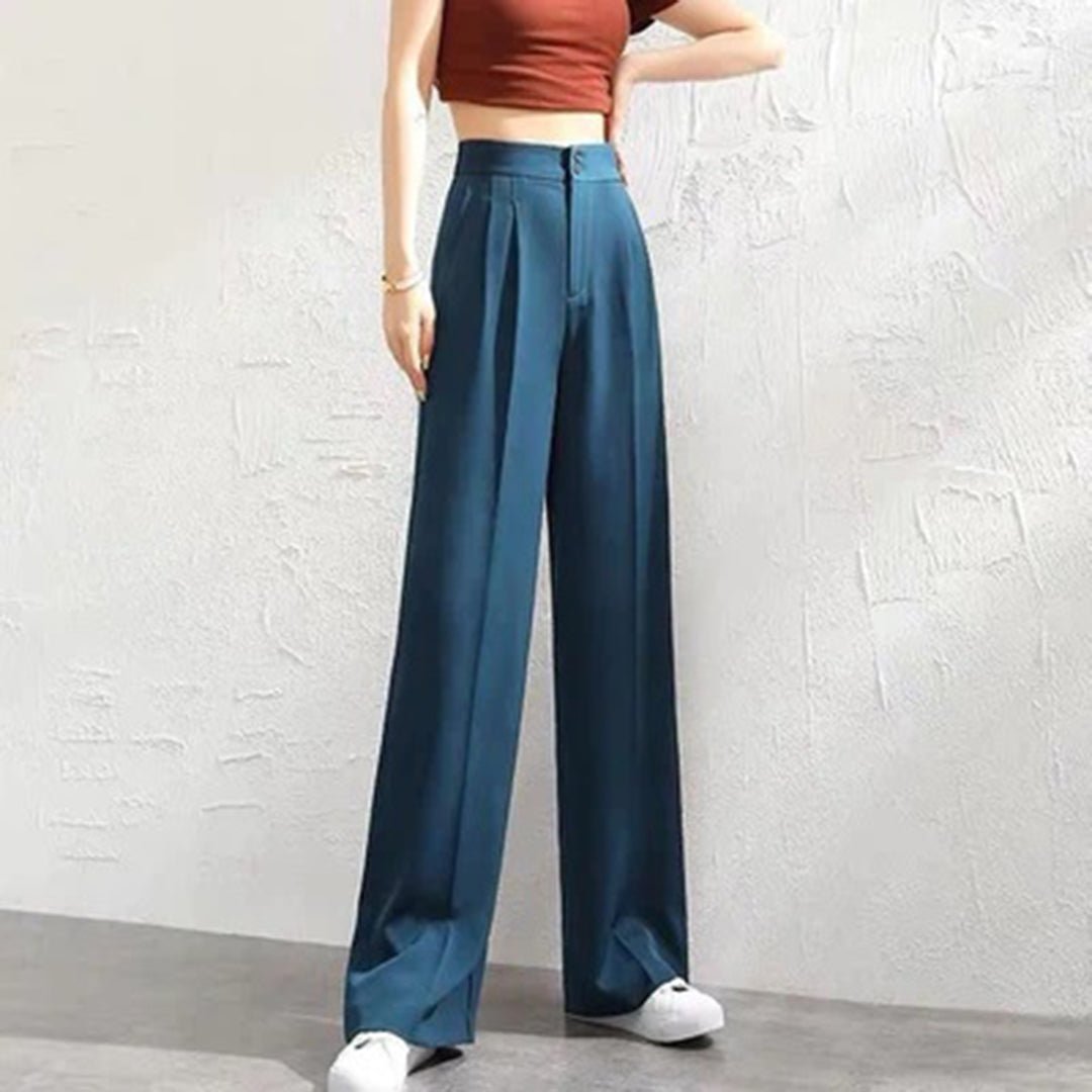 Linen Wide Leg Trousers | Women | High Waisted | Lightweight Breathable Pants | Steven & Levon