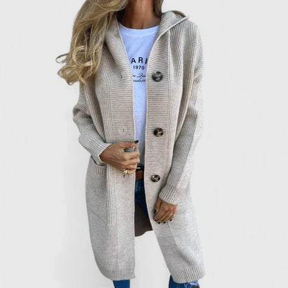 Fine Gauge Knit Cardigan | Women | Button Front | Soft Knit | Polished Everyday Layering | Steven & Levon
