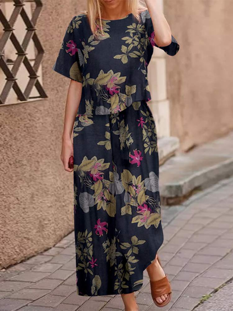 Zephyra Women's Cotton Boho Set | Lightweight Two Piece Summer Outfit | Steven & Levon