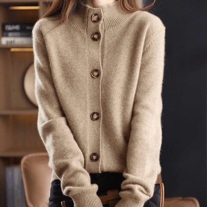 Women's Cashmere Cardigan | Soft Knit Sweater | Comfortable Fit | Steven & Levon