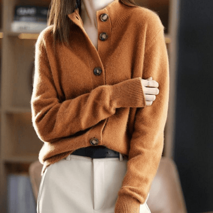 Women's Cashmere Cardigan | Soft Knit Sweater | Comfortable Fit | Steven & Levon