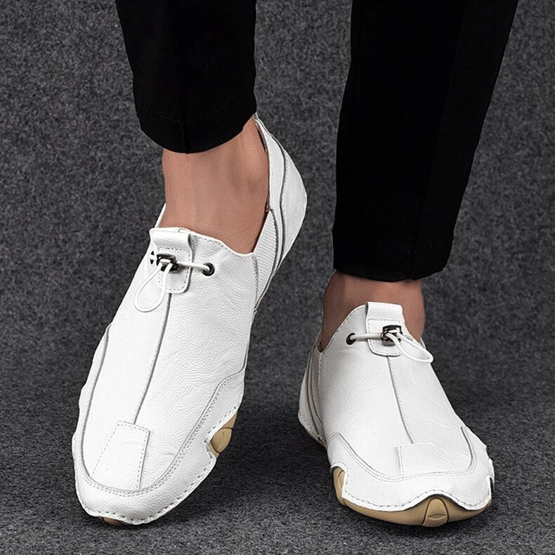 Men’s Casual Slip On Shoes | Lightweight Everyday Comfort Loafers | Breathable Walking Style | Steven & Levon