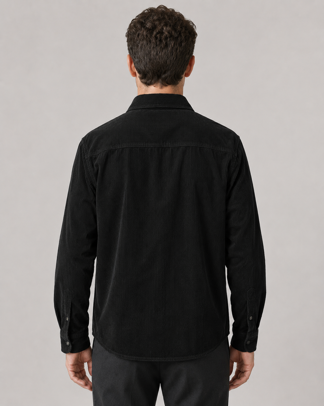 Men's Corduroy Shirt Jacket | Cotton Overshirt | Button Up | Casual Layering | Steven & Levon
