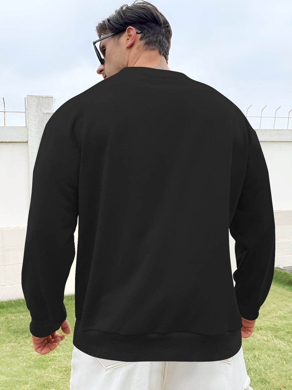 Men's Christmas Sweater | Merry Christmas Print | Casual Festive Jumper | Steven & Levon