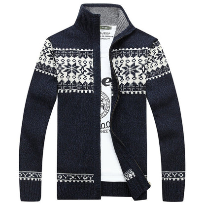 Snowflake Wool Sweater | Festive Christmas Knit | Warm Winter Pullover | Steven & Levon