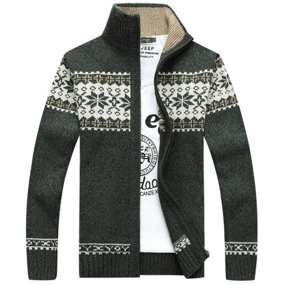 Snowflake Wool Sweater | Festive Christmas Knit | Warm Winter Pullover | Steven & Levon