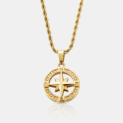 Gold Pendant Set | Unisex | Stainless Steel | Customisable Jewellery | Layered Necklace Set | Steven & Levon