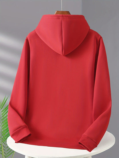 Santa Claus Hoodie | Long Sleeve | Front Pocket | Festive Christmas Style | Steven & Levon