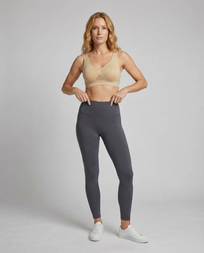 Seamless Wirefree Comfort Bra | Women's Breathable Mesh Bra | Shaped Cups | Elastic Underband | Steven & Levon