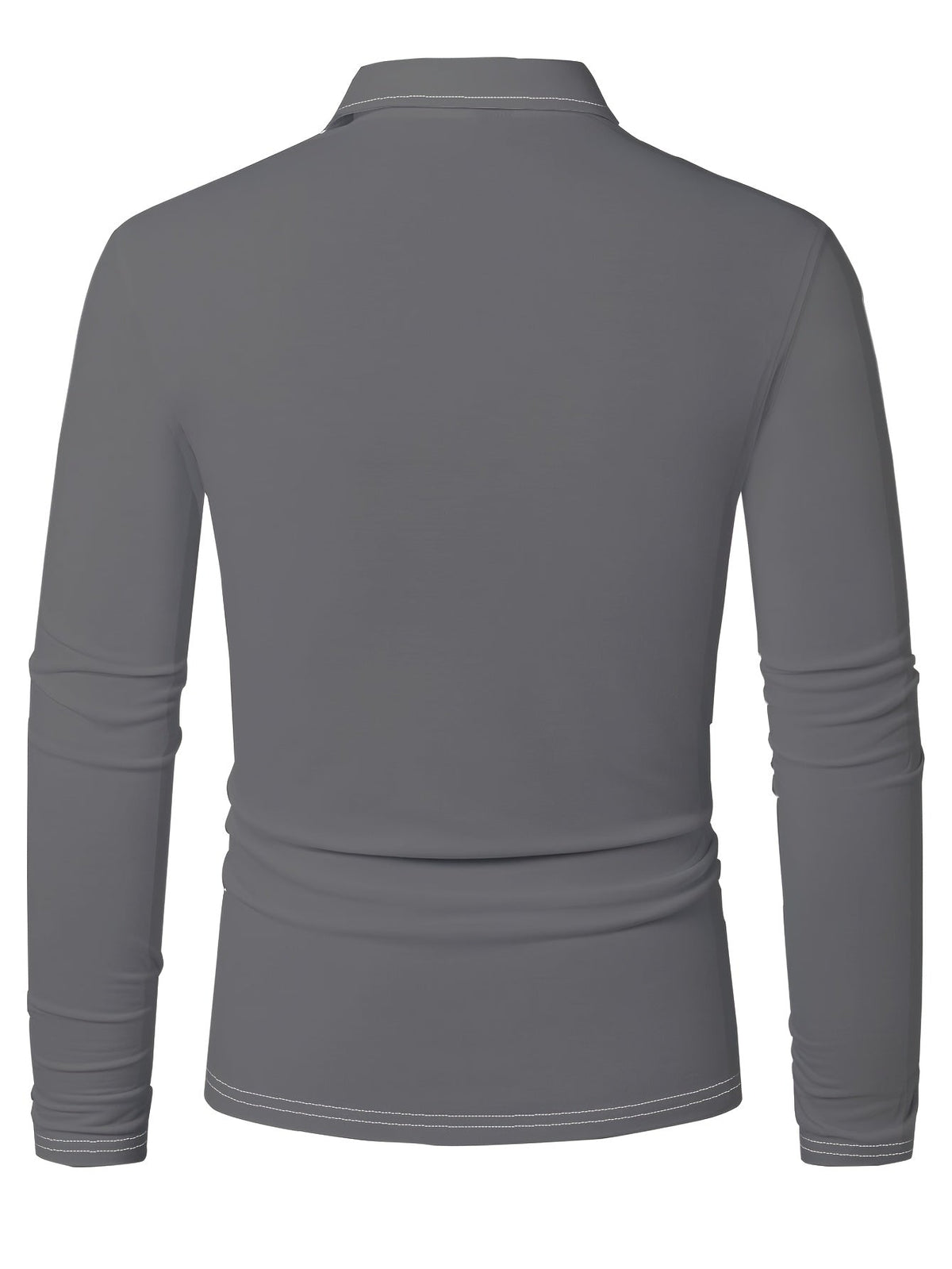Christmas Casual Shirt | Men's Long Sleeve | Lapel Collar | Festive Holiday Style | Steven & Levon