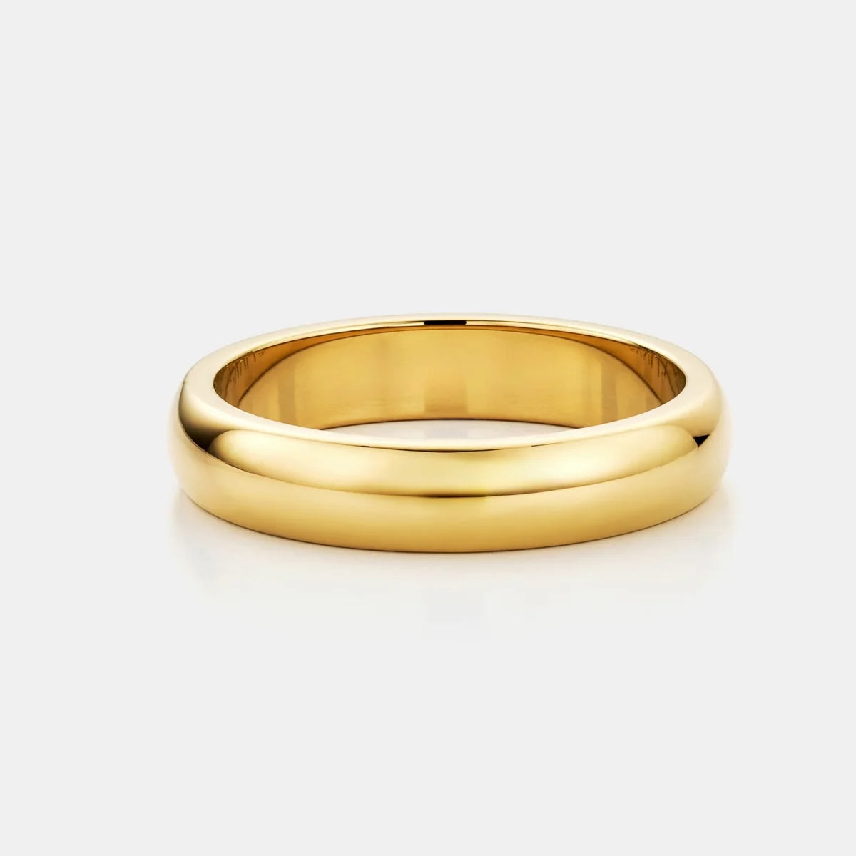 Round Band Ring | Gold, Silver or Black | Unisex | Stainless Steel | Minimalist Style | Steven & Levon