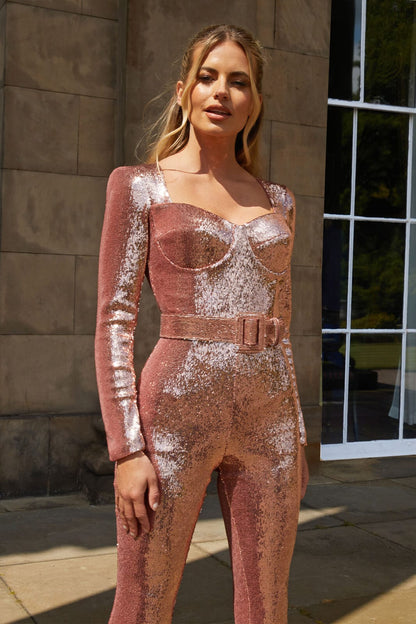 Stylish Women's Jumpsuit | Elegant One-Piece Outfit | Smart Casual Occasionwear | Comfortable Fit | Steven & Levon