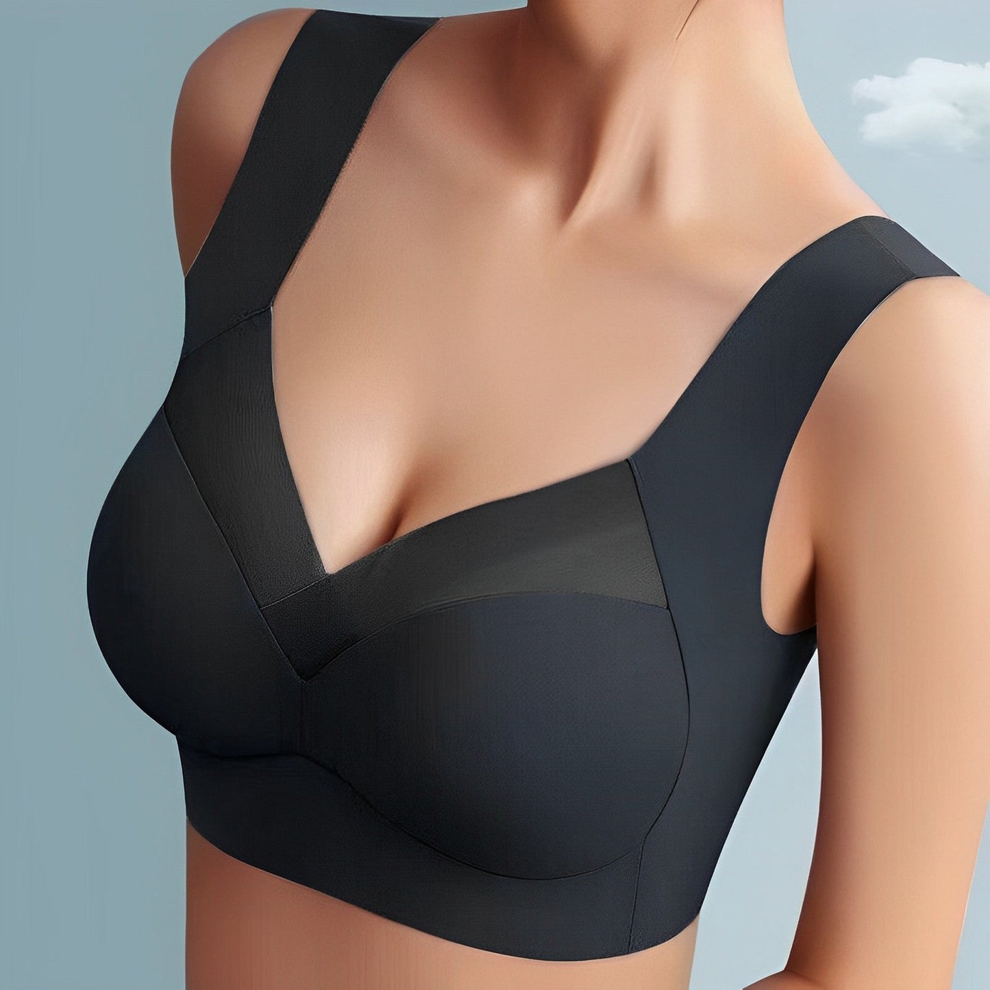 Seamless Ergo Bra Top | Women's Wireless Comfort Bra | Soft Stretch |Seamless Fit | Steven & Levon