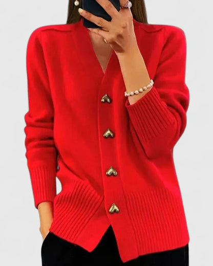 Refined Knit Cardigan | Women | Button Front | Soft Knit | Chic Everyday Layering | Steven & Levon