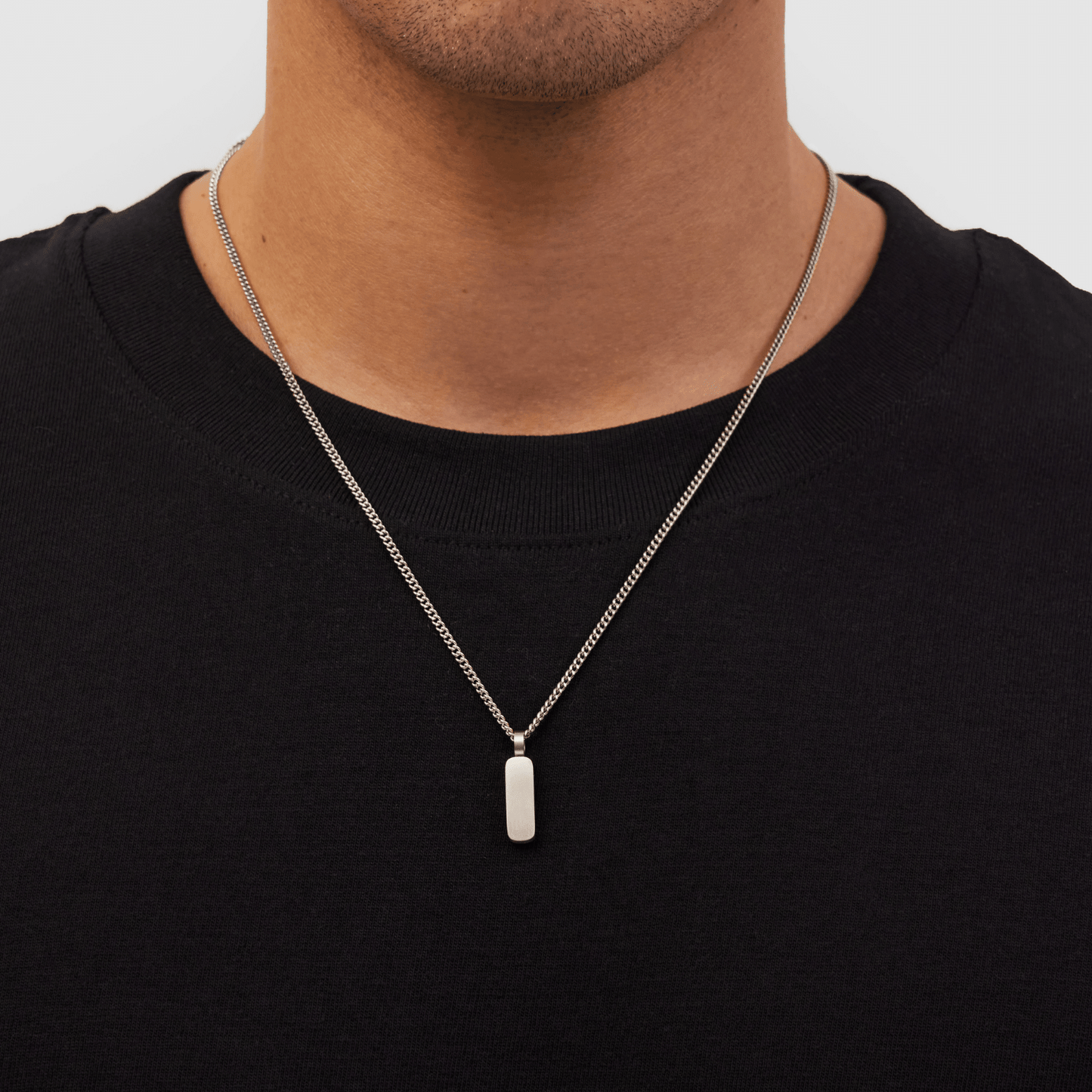 Silver Totem Pendant | Men | Stainless Steel | Symbolic Design | Statement Necklace | Steven & Levon