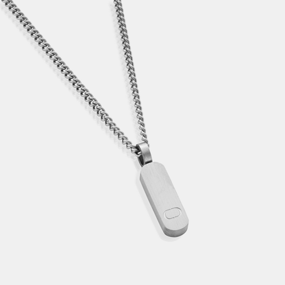 Silver Totem Pendant | Men | Stainless Steel | Symbolic Design | Statement Necklace | Steven & Levon
