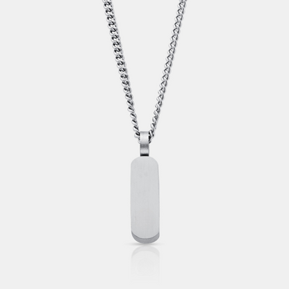 Silver Totem Pendant | Men | Stainless Steel | Symbolic Design | Statement Necklace | Steven & Levon