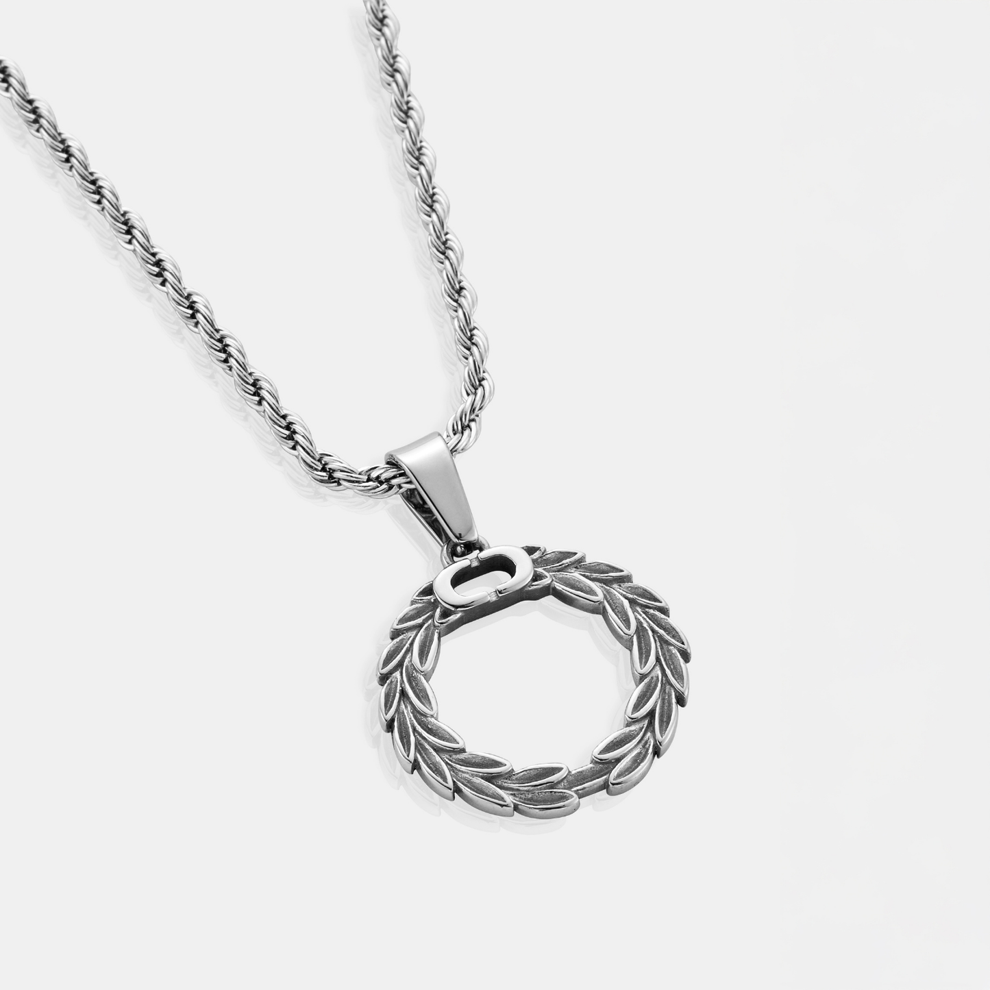 Silver Triumph Pendant | Men | Stainless Steel | Symbolic Design | Statement Necklace | Steven & Levon
