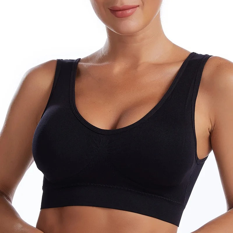 Wireless Plus Size Bra | Women's Padded Seamless Bra | Full Coverage | Everyday Comfort | Steven & Levon