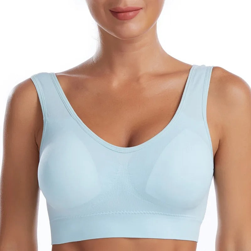 Wireless Plus Size Bra | Women's Padded Seamless Bra | Full Coverage | Everyday Comfort | Steven & Levon