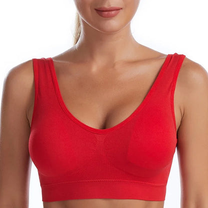 Wireless Plus Size Bra | Women's Padded Seamless Bra | Full Coverage | Everyday Comfort | Steven & Levon