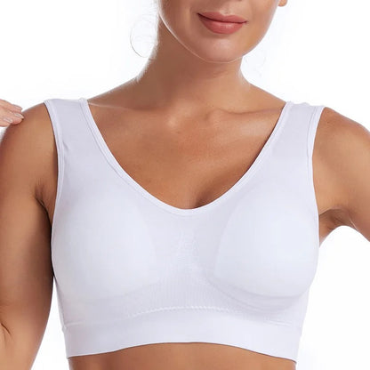 Wireless Plus Size Bra | Women's Padded Seamless Bra | Full Coverage | Everyday Comfort | Steven & Levon