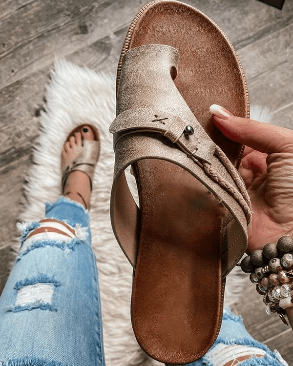 Women's Barefoot Flat Sandals | Barefoot Sandals | Lightweight Comfort Fit | Slip-On Open Toe Minimalist Design | Steven & Levon