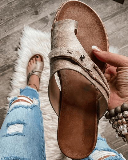 Women's Barefoot Flat Sandals | Barefoot Sandals | Lightweight Comfort Fit | Slip-On Open Toe Minimalist Design | Steven & Levon